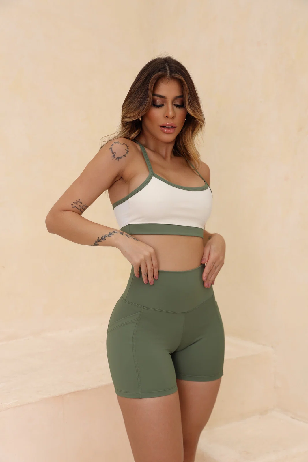 Conjunto Shorts - Bicolor